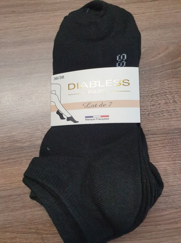 LOT DE 7 PAIRES DIABLESS PARIS 39/41