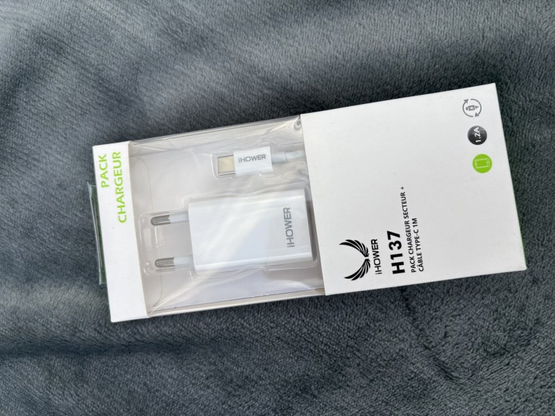 Pack Chargeur secteur H137 - IHOWER